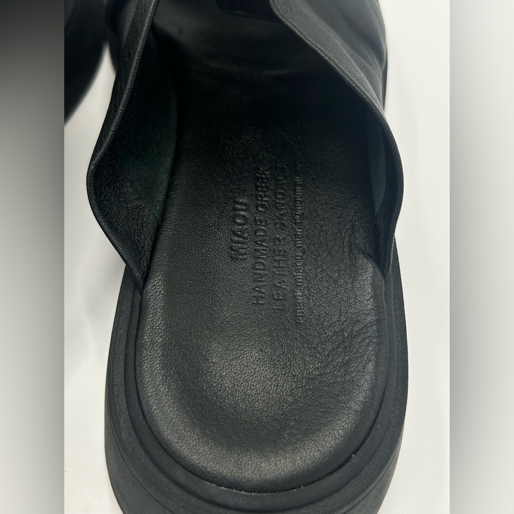 Miaou Women’s Handmade Greek style Leather Sandals, size EU 39, US 9 - Picture 7 of 8